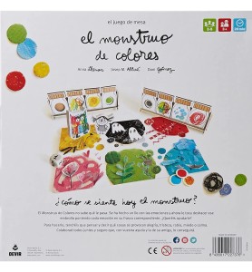 Juego De Mesa Devir El Monstruo De Colores Pegi 3