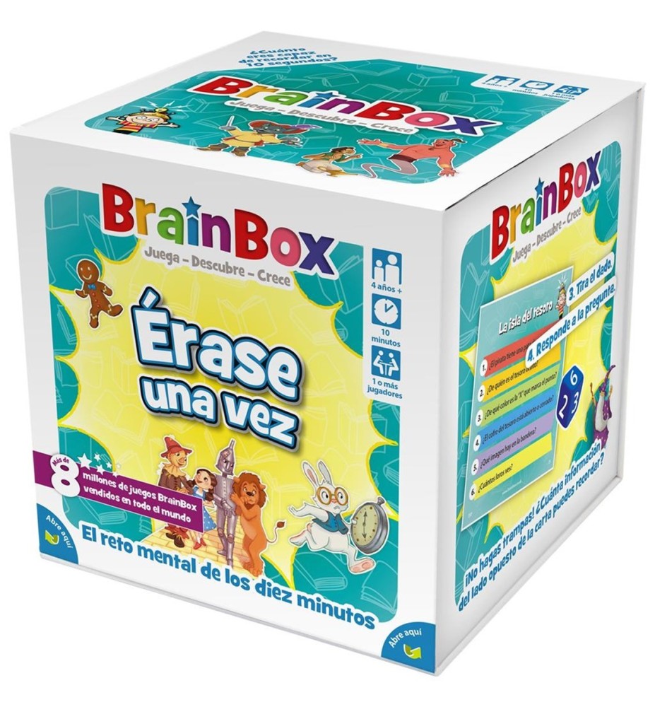 Juego De Mesa Brainbox Érase Una Vez Pegi 4