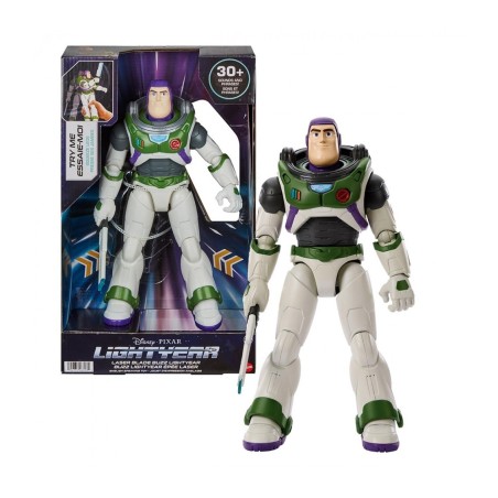 Figura Mattel Buzz Lightyear Con Luz Y Sonido 30 Cm