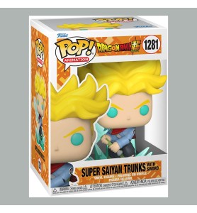 Funko Pop Dragon Ball Super Super Saiyan Trunks Con Espada 58019