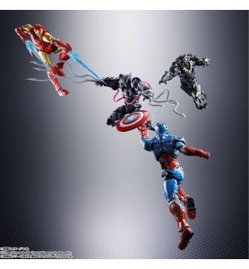 Figura Tamashii Nations Sh Figuarts Marvel Tech - On Wolverine Venom Symbiote