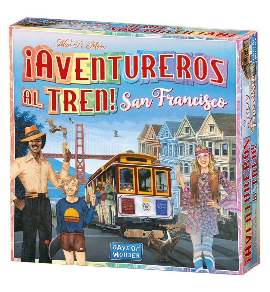 Juego De Mesa Aventureros Al Tren San Francisco Pegi 8