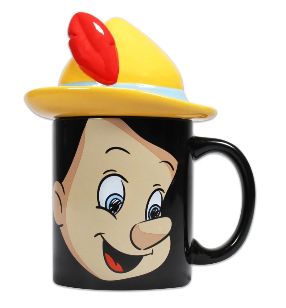 Taza 3d Half Moon Bay Disney Pinocho 400ml