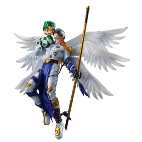 Figura Megahouse Digimon Adventure G.e.m. Angemon & Takaishi Takeru