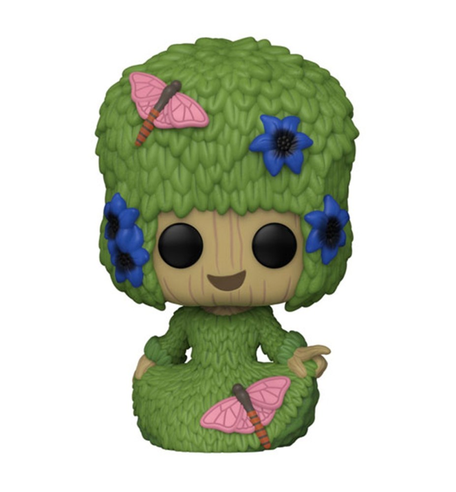 Funko Pop Marvel Guardianes De La Galaxia Fancy Groot Marie Hair 70649