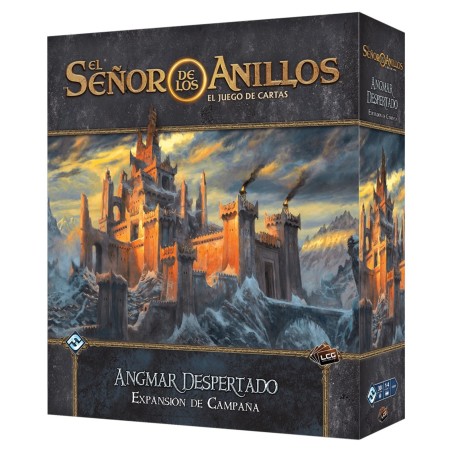 Juego De Mesa El Señor De Los Anillos El Juego De Cartas Angmar Despertado Expansion De Campaña Edad Recomendada 14