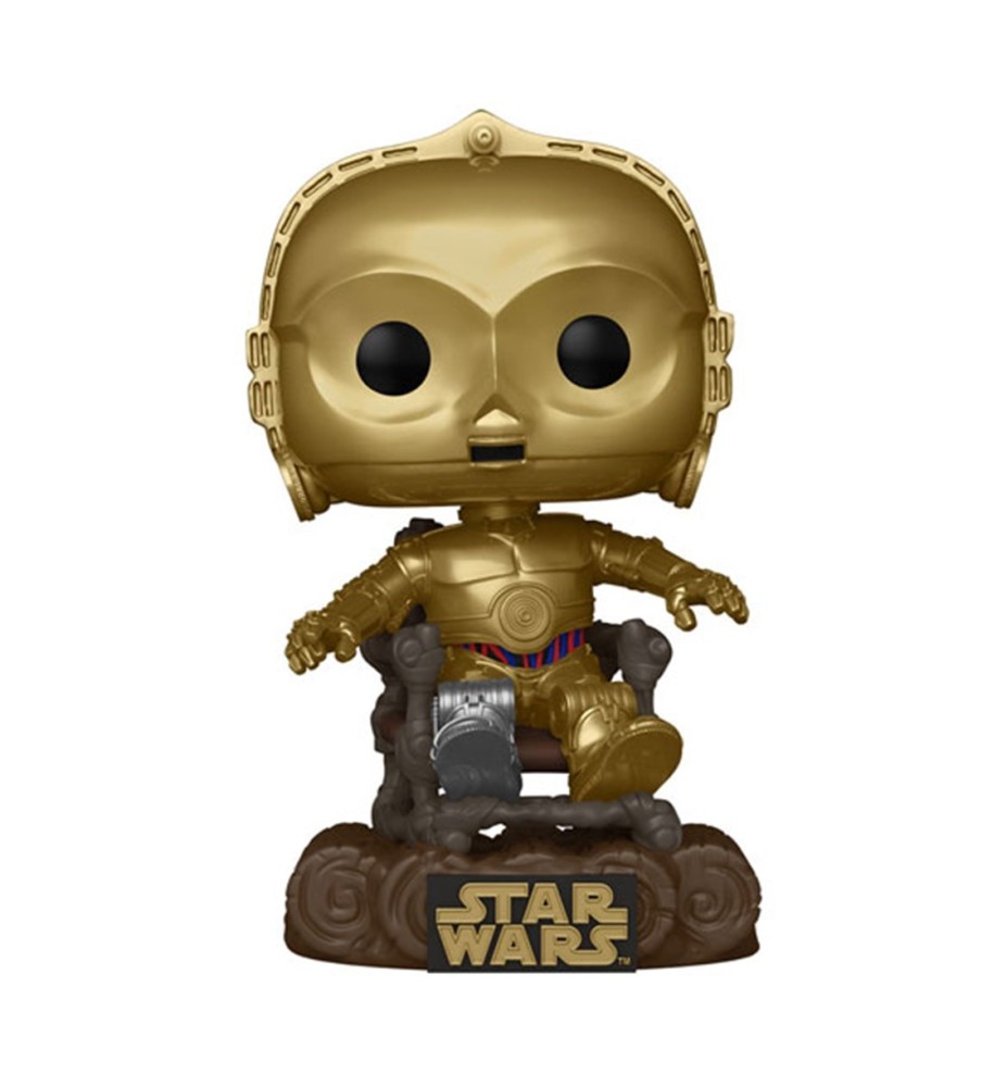 Funko Pop Star Wars Retorno Del Jedi 40 Aniversario C - 3po En Silla 70744