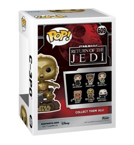 Funko Pop Star Wars Retorno Del Jedi 40 Aniversario C - 3po En Silla 70744