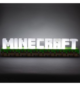 Lámpara Paladone Minecraft Logo