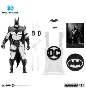 Figura Mcfarlane Toys DC Multiverse 7in -  Batman By Todd Mcfarlane (line Art)(gold Label) -  Nycc