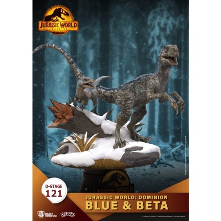 Figura Beast Kingdom Dstage Jurassic World Dominion Blue Sea