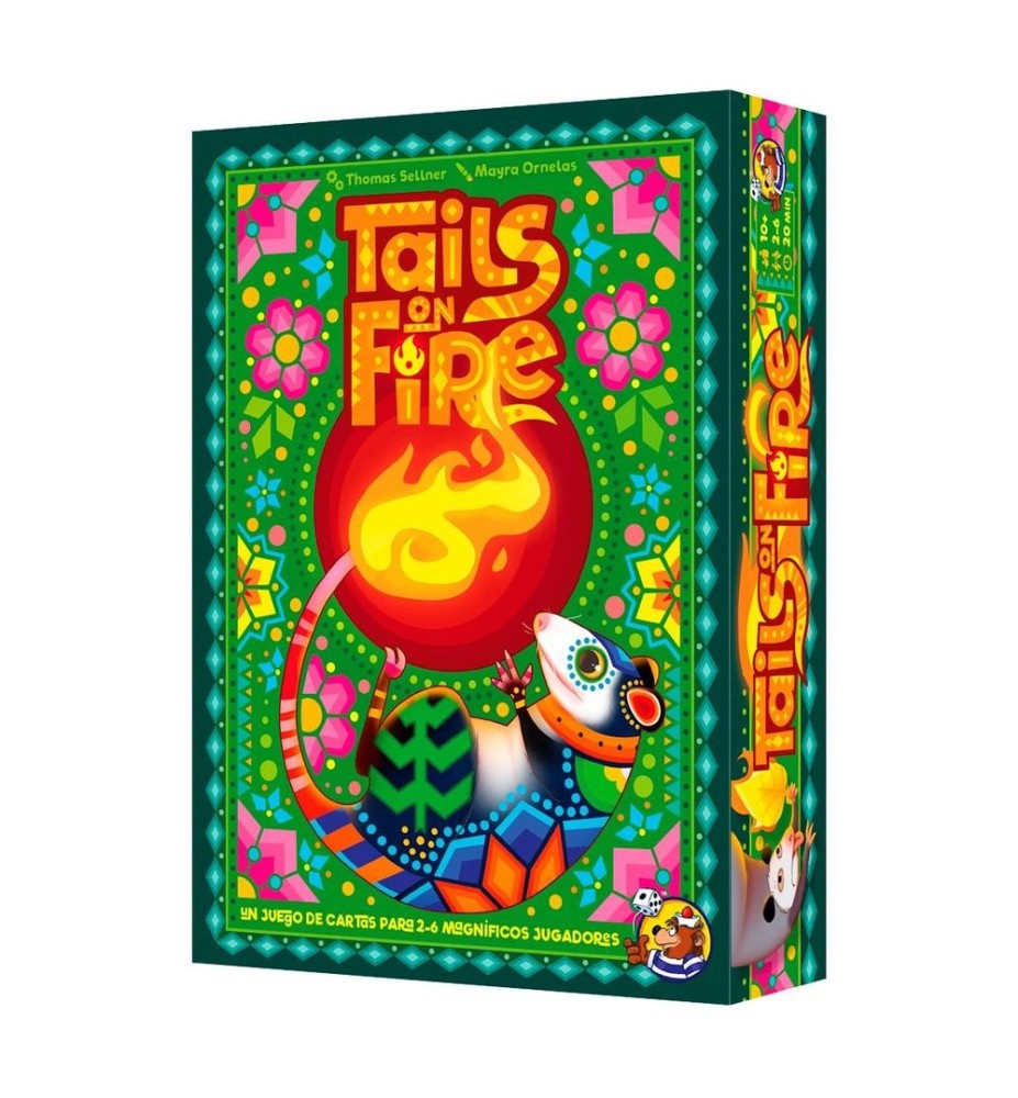 Juego De Mesa Tails On Fire Edad Recomendada 8 Años