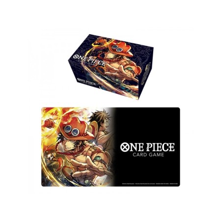 Tapete Y Caja De Almacenamiento One Piece Portgas D Ace