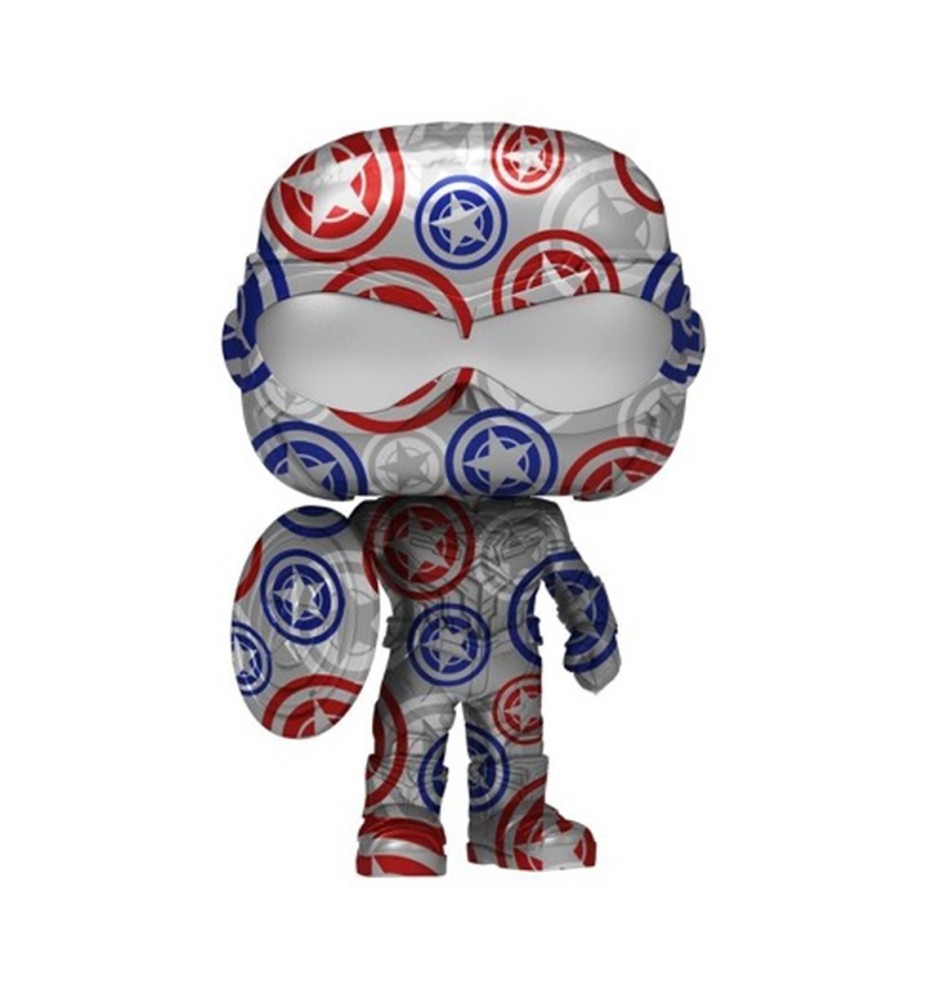 Funko Pop Marvel Falcon & The Winter Soldier Artist Series Patriotic Age Falcon Edicion Especial 56153