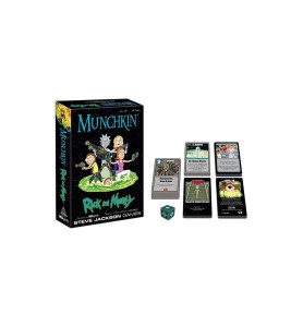 Juego De Mesa Munchkin Rick And Morty Edad Recomendada 17 Años Idioma Ingles