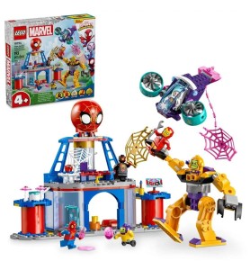 Lego Cuartel General Aracnido Del Equipo Spidey