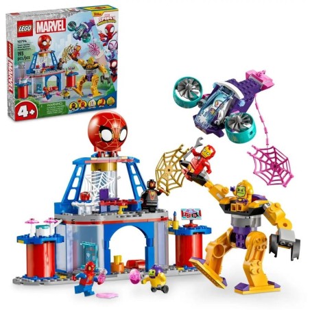 Lego Cuartel General Aracnido Del Equipo Spidey