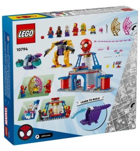 Lego Cuartel General Aracnido Del Equipo Spidey