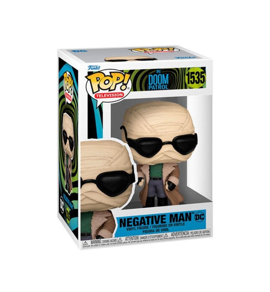 Funko Pop DC Comics Doom Patrol Larry Trainor Negative Man 75895