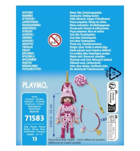 Playmobil Niña Con Traje De Unicornio