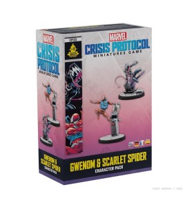 Juego De Mesa Marvel Crisis Protocol Gwenom & Scarlet Spider Edad Recomendada 14 Años