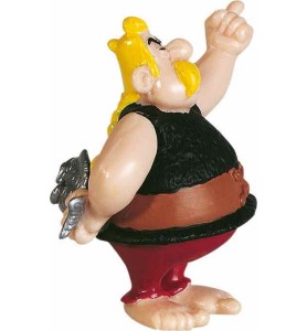 Figura Plastoy Asterix & Obelix Ordenalfabetix Pescadero Pvc