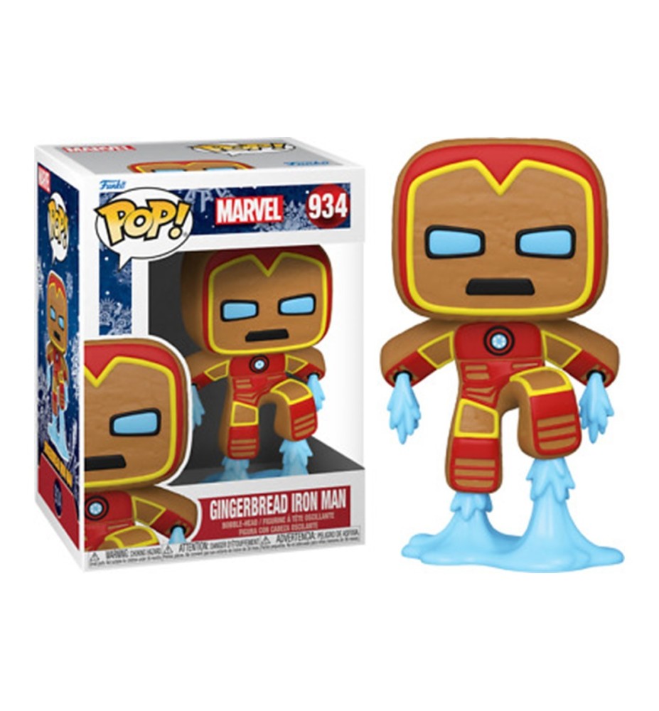 Funko Pop Marvel Navidad Galleta Jengibre Iron Man 50658