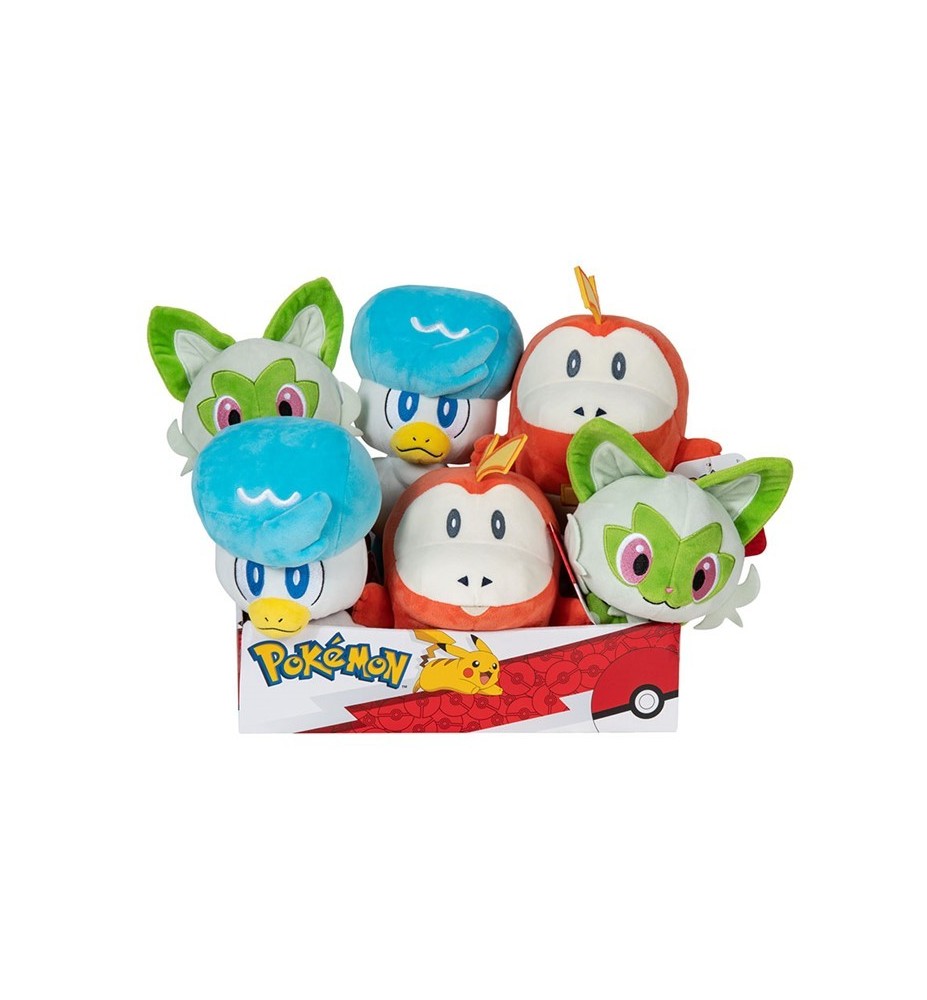 Peluche Jazwares Pokémon Generación Ix 21cm 1 Unidad (1 Peluche)