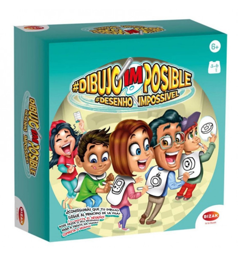 Juego Dibujo Imposible -  Adivina Que Pinto