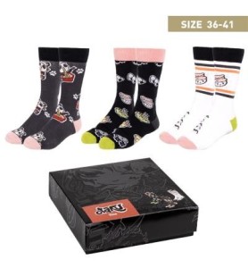 Pack Calcetines 3 Piezas Otaku Talla 36 -  41