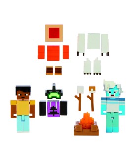 Figura Mattel Minecraft Creator Series Susto Del Yeti