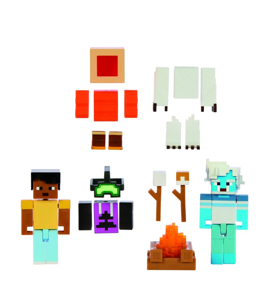 Figura Mattel Minecraft Creator Series Susto Del Yeti