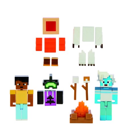 Figura Mattel Minecraft Creator Series Susto Del Yeti