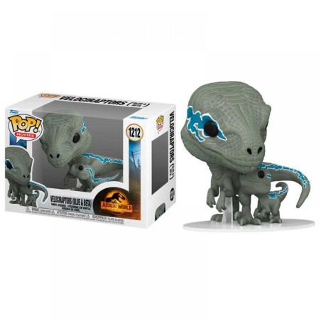 Funko Pop Cine Jurassic Park Jurassic Velociraptor Blue & Beta 62223