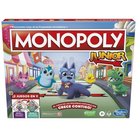 Juego De Mesa Hasbro Monopoly Junior Español