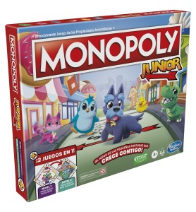 Juego De Mesa Hasbro Monopoly Junior Español