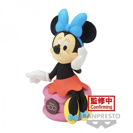 Figura Banpresto Disney Characters Sofubi 100th Anniversary Minnie Mouse 11cm