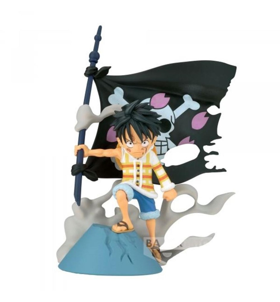 Figura Banpresto One Piece World Collectable Log Stories Monkey.d.luffy 8cm