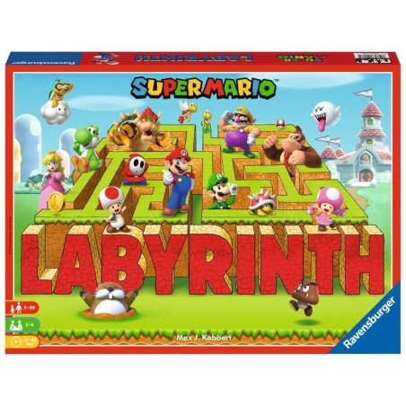 Juego De Mesa Ravensburger Labyrinth Super Mario