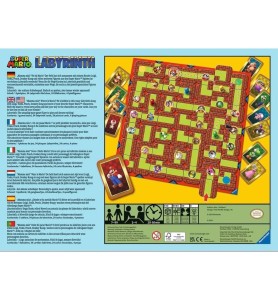 Juego De Mesa Ravensburger Labyrinth Super Mario