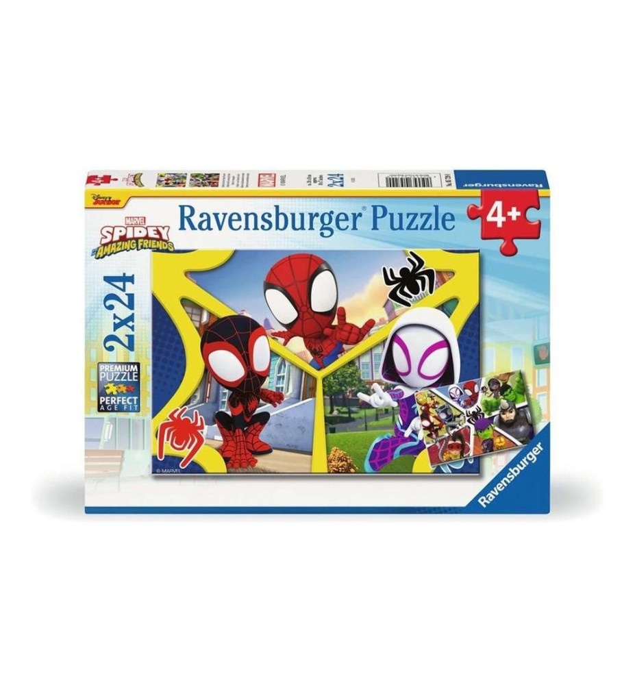 Puzzle Ravensburger Spidey 2x24