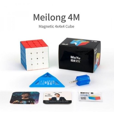 Cubo De Rubik Moyu Meilong 4x4 Magnetico Stk