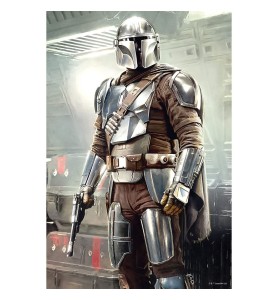 Puzle Lenticular Prime 3d 200 Piezas The Mandalorian El Mandaloriano Mando