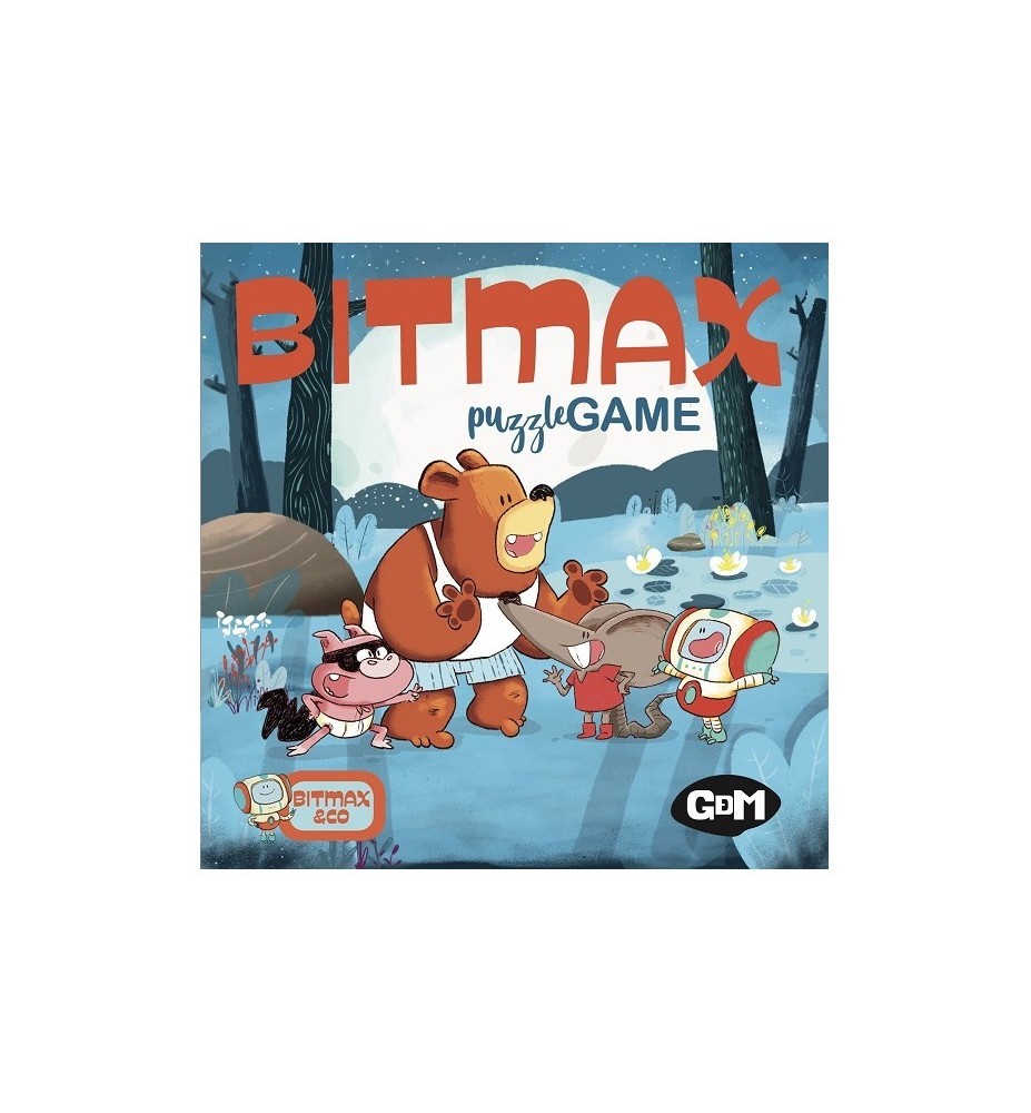 Juego De Mesa Gdm Bitmax Puzzle Game Pegi 4