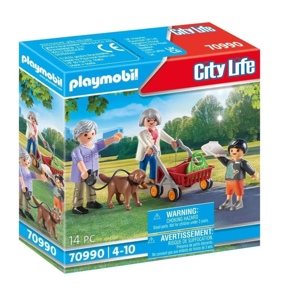 Playmobil Abuelos Y Nieto