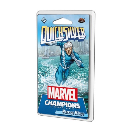 Juego De Mesa Marvel Champions: Quicksilver 60 Cartas Pegi 14