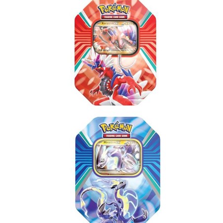 Juego De Cartas Pokémon Tcg Lata Verano Q2 2023 Koraidon - Miraidon Español