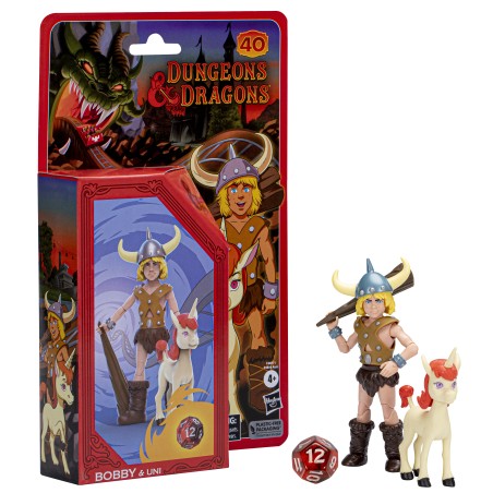 Figura Hasbro Dungeons & Dragons Bobby Y Uni