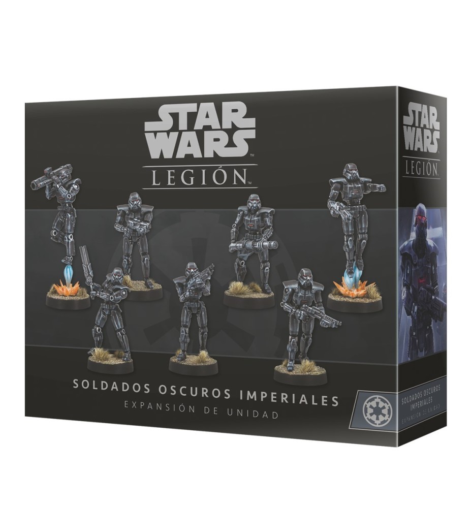 Juego De Mesa Star Wars Legion Soldados Oscuros Imperiales Edad Recomendada 14