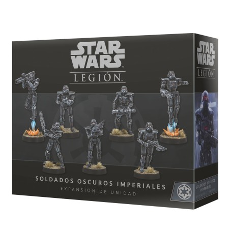 Juego De Mesa Star Wars Legion Soldados Oscuros Imperiales Edad Recomendada 14